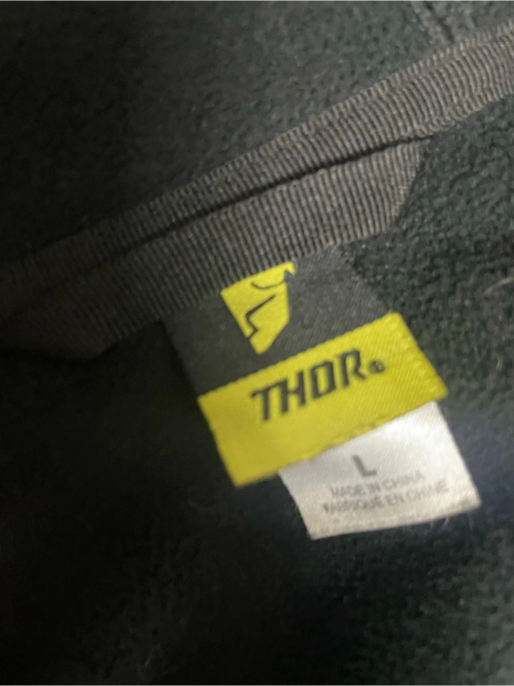 thor Black Hooded Performance Softshell Jacket
